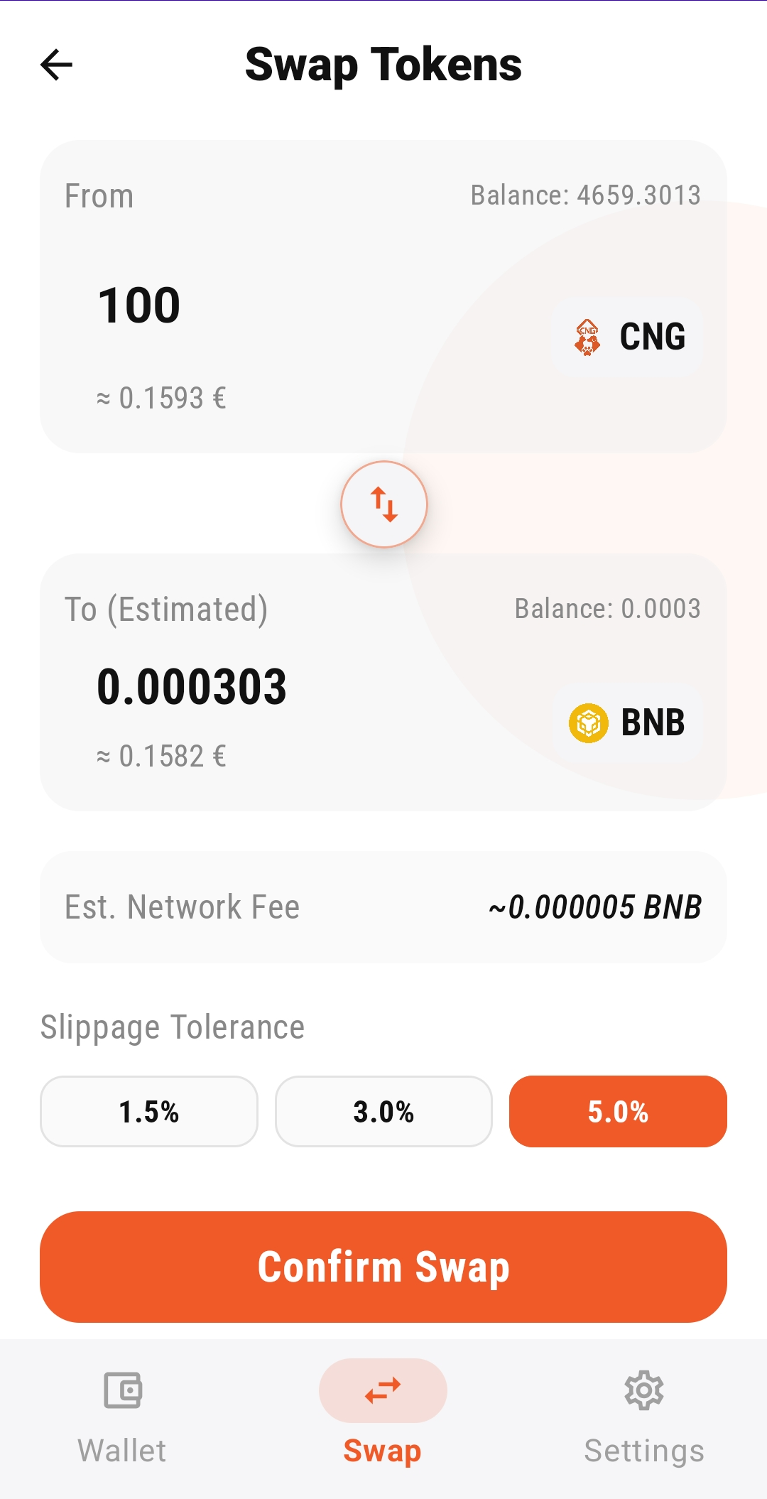 Cinkogu Wallet — Pet NFTs screenshot placeholder